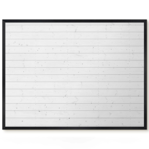 Tablica magnetyczna z nadrukiem w czarnej ramie, Białe deski 80x60, 8238677