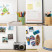 Tablica magnetyczna z nadrukiem w czarnej ramie, 60x40 Wallfluent, 8238751