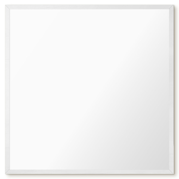 Tablica magnetyczna z nadrukiem w białej ramie, 50x50 Wallfluent, 8238852