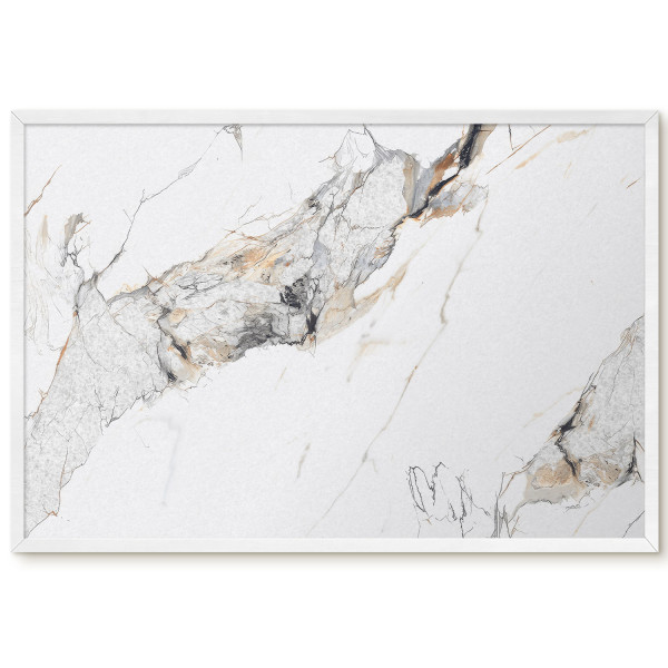 Tablica magnetyczna z nadrukiem w białej ramie, 60x40 Wallfluent, 8238922