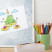 Tablica magnetyczna z nadrukiem w białej ramie, 60x40 Wallfluent, 8239310