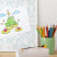 Tablica magnetyczna z nadrukiem w białej ramie, 60x40 Wallfluent, 8239345