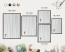 Tablica magnetyczna z nadrukiem w czarnej ramie, 80x60 Wallfluent, 8239357
