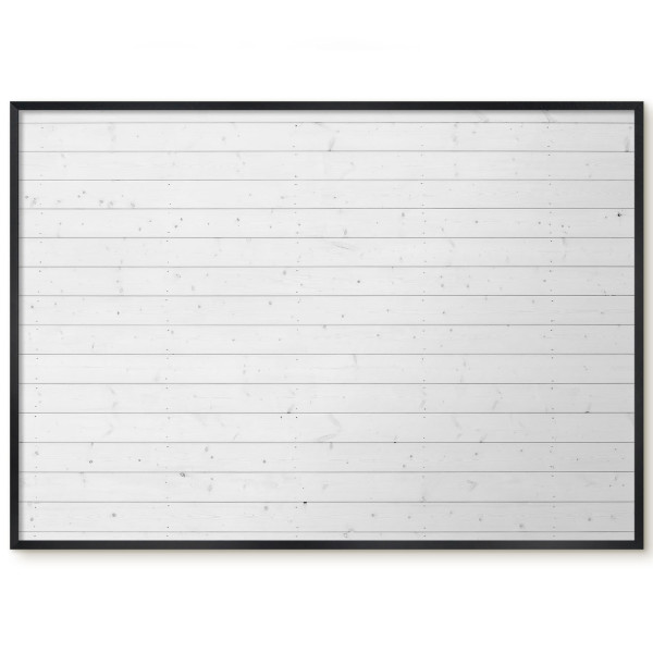 Tablica magnetyczna z nadrukiem w czarnej ramie, Białe deski 100x70, 8239459