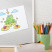 Tablica magnetyczna ozdobna w białej ramie, 80x60 Wallfluent, 8239576