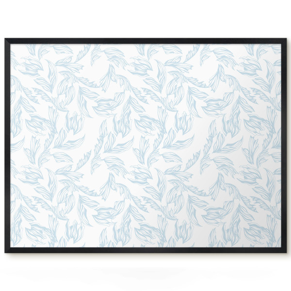 Tablica magnetyczna z nadrukiem w czarnej ramie, 80x60 Wallfluent, 8239998