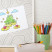 Tablica magnetyczna z nadrukiem w białej ramie, 60x40 Wallfluent, 8240059