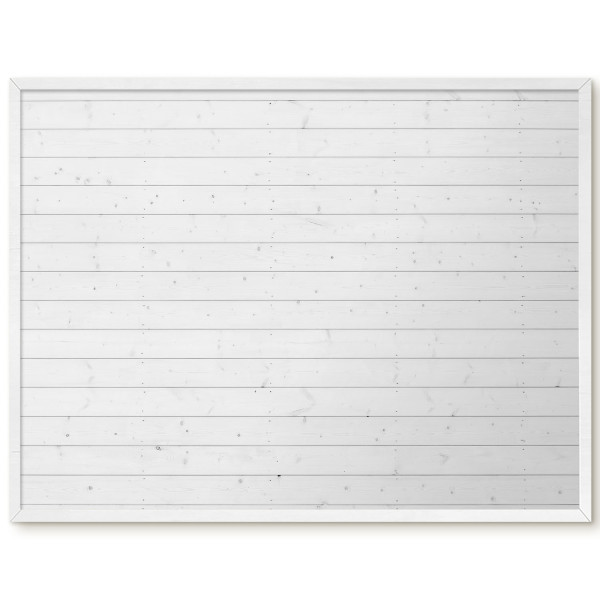 Tablica magnetyczna z nadrukiem w białej ramie, Białe deski 80x60, 8240173