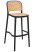 Inny kolor wybarwienia: Krzesło barowe WICKY czarne