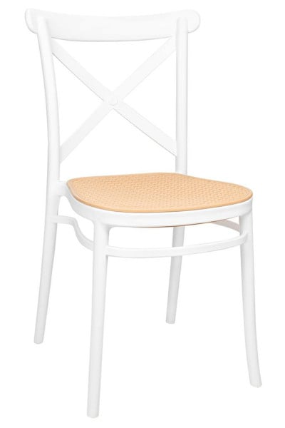 Krzesło COUNTRY białe, 824413