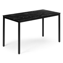 Stół do kuchni jadalni 120x60 cm czarny ModernHome