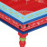 Stolik kawowy Czerwony 54 x 54 x 30 cm Drewno vidaXL, 8244573