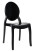 Produkt: Krzesło ELIZABETH czarne - poliwęglan