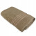 Inny kolor wybarwienia: Ręcznik Bawełniany Frotte 50x90cm beżowy ozdobiony tasiemką
