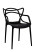 Inny kolor wybarwienia: MODESTO krzesło HILO czarne - polipropylen
