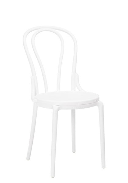 MODESTO krzesło TONI białe - polipropylen, 825860