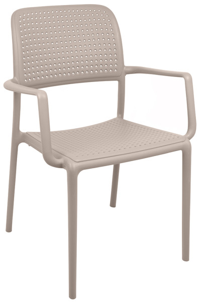 Krzesło SPARK brązowe coffee - polipropylen, 825951