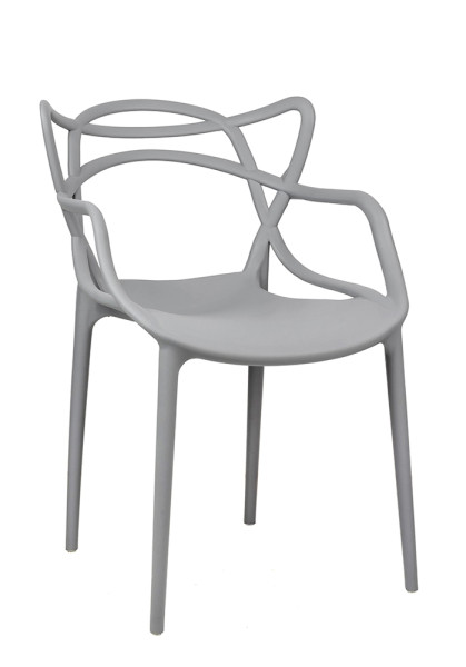 MODESTO krzesło HILO szare - polipropylen, 825963