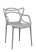 Inny kolor wybarwienia: MODESTO krzesło HILO szare - polipropylen