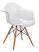 Produkt: Krzesło ICE WOOD ARM transparentne - poliweglan