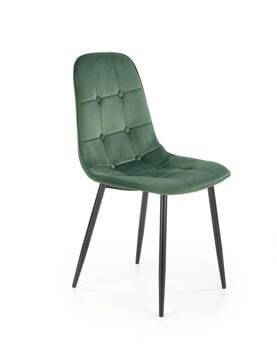 Krzesło Plein zielone velvet, 827378