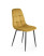Inny kolor wybarwienia: Krzesło Plein musztardowe velvet