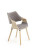 Inny kolor wybarwienia: Krzesło Turynia jasny dąb/szare