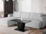 Stolik kawowy 60x100 cm do salonu MASTER czarny marmur, 8277626