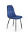 Inny kolor wybarwienia: Krzesło Plein granatowe velvet