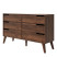 Komoda do salonu w stylu japandi ORZECH WARMIA 137 AMBER, 8282620