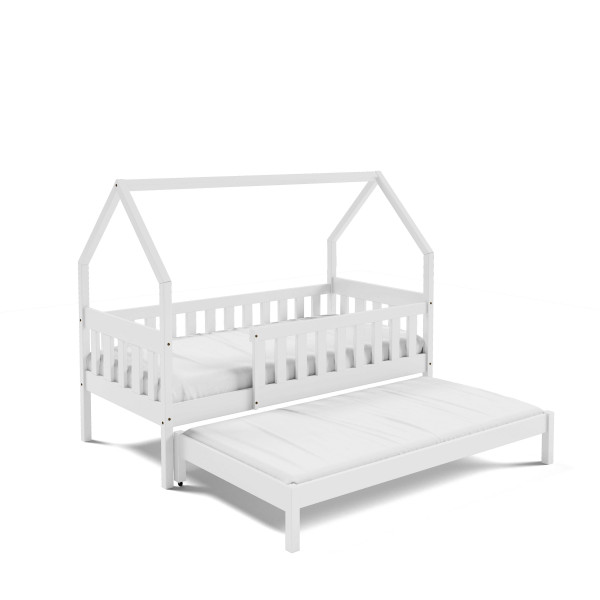 Łóżko dziecięce BAMBINA 80x160, Białe, 8286244