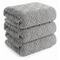 Ręcznik Egipt 2 70x140 srebrny 610g/m2 bawełna egipska