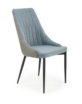 Krzesło Desire szare/niebieskie, 830556