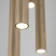 Lampa Wisząca Tk Lighting Ferro Beżowa Ryflowana Tuba Sopel Rurka 10X G9, 8306058