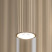 Lampa Wisząca Tk Lighting Ferro Beżowa Ryflowana Tuba Sopel Rurka 10X G9, 8306059