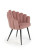 Inny kolor wybarwienia: Krzesło Finger różowe velvet