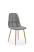 Produkt: Krzesło Hampshire szare/ dąb miodowy