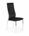 Inny kolor wybarwienia: Krzesło Melani czarne velvet