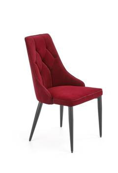Krzesło Loyd Velvet bordowe, 833007