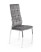 Inny kolor wybarwienia: Krzesło Melani szare velvet