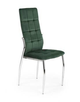 Krzesło Melani zielone velvet, 833230