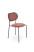 Inny kolor wybarwienia: Krzesło Lander bordowe/ rattan
