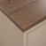 Blat łazienkowy laminowany do szafki 125cm 126×49cm Dąb Brązowy (K090PW), 8344328