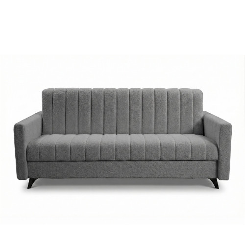 Sofa wersalka rozkładana BAMBO Lambi 12 szara 210 cm funkcja spania, 8371234