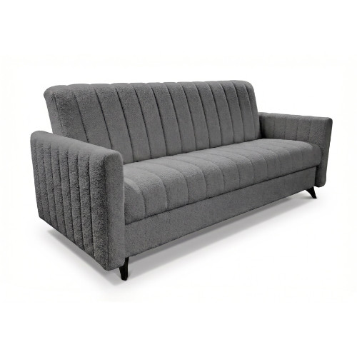 Sofa wersalka rozkładana BAMBO Lambi 12 szara 210 cm funkcja spania, 8371236