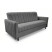 Sofa wersalka rozkładana BAMBO Lambi 12 szara 210 cm funkcja spania, 8371236
