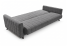 Sofa wersalka rozkładana BAMBO Lambi 12 szara 210 cm funkcja spania, 8371237