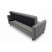 Sofa wersalka rozkładana BAMBO Lambi 12 szara 210 cm funkcja spania, 8371238