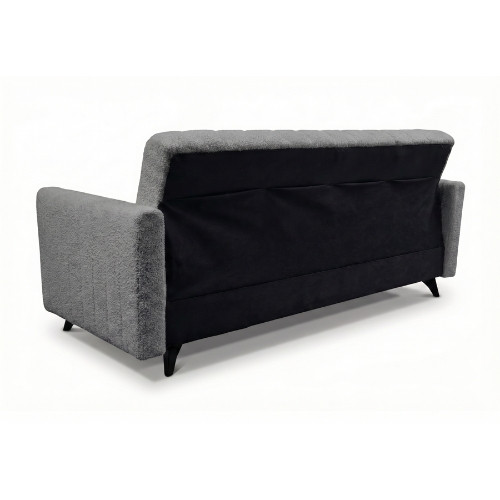 Sofa wersalka rozkładana BAMBO Lambi 12 szara 210 cm funkcja spania, 8371239