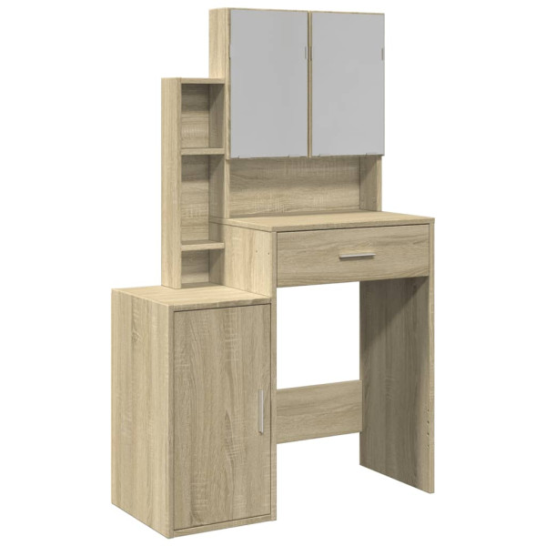 Toaletka Brąz Drewno vidaXL, 8375657